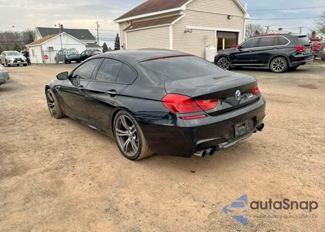 2015 BMW M6 Gran Coupe из США, поврежденный, VIN WBS6C9C53FD467954